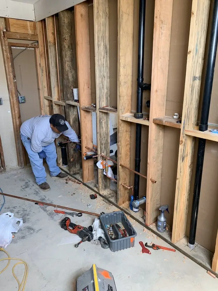 Commercial rough-in plumbing for Commercial Plumbing in Rocky Mount